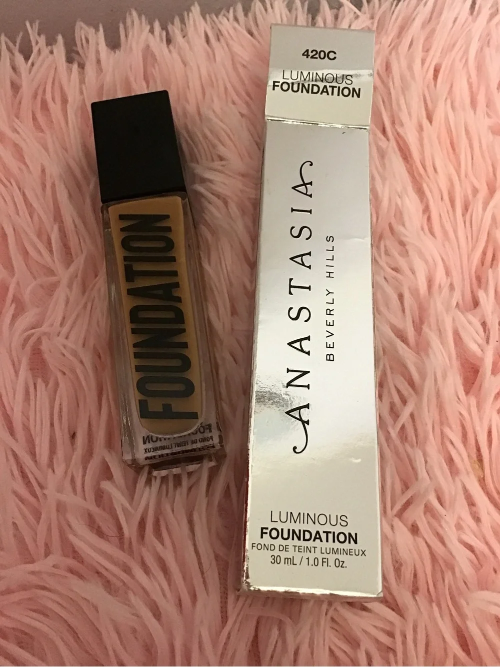 New Anastasia Beverly Hills Luminous Foundation 420C Tan with cool undertones